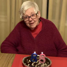 Rosemary at her 88th birthday 