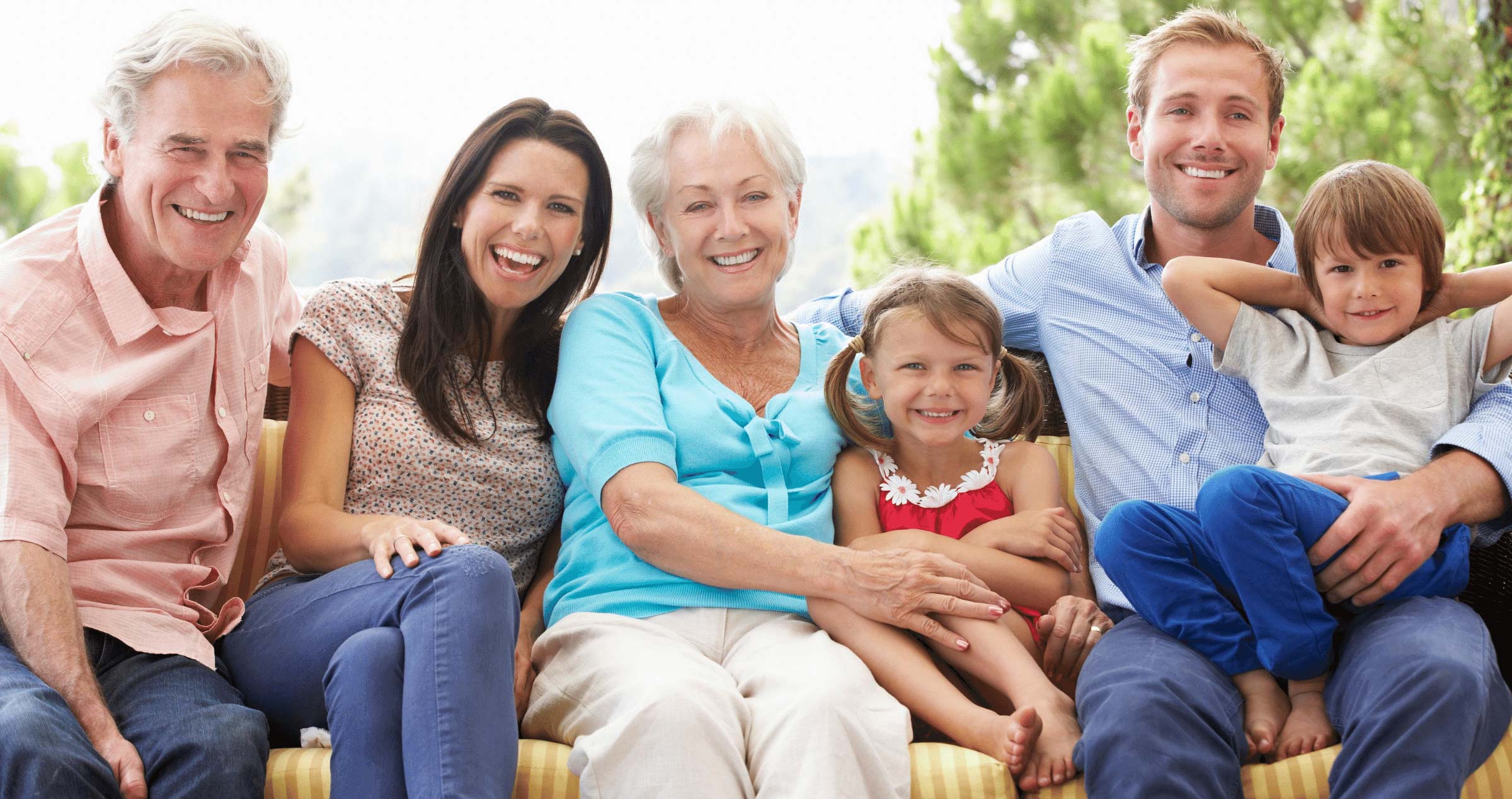 Image of family with three generations