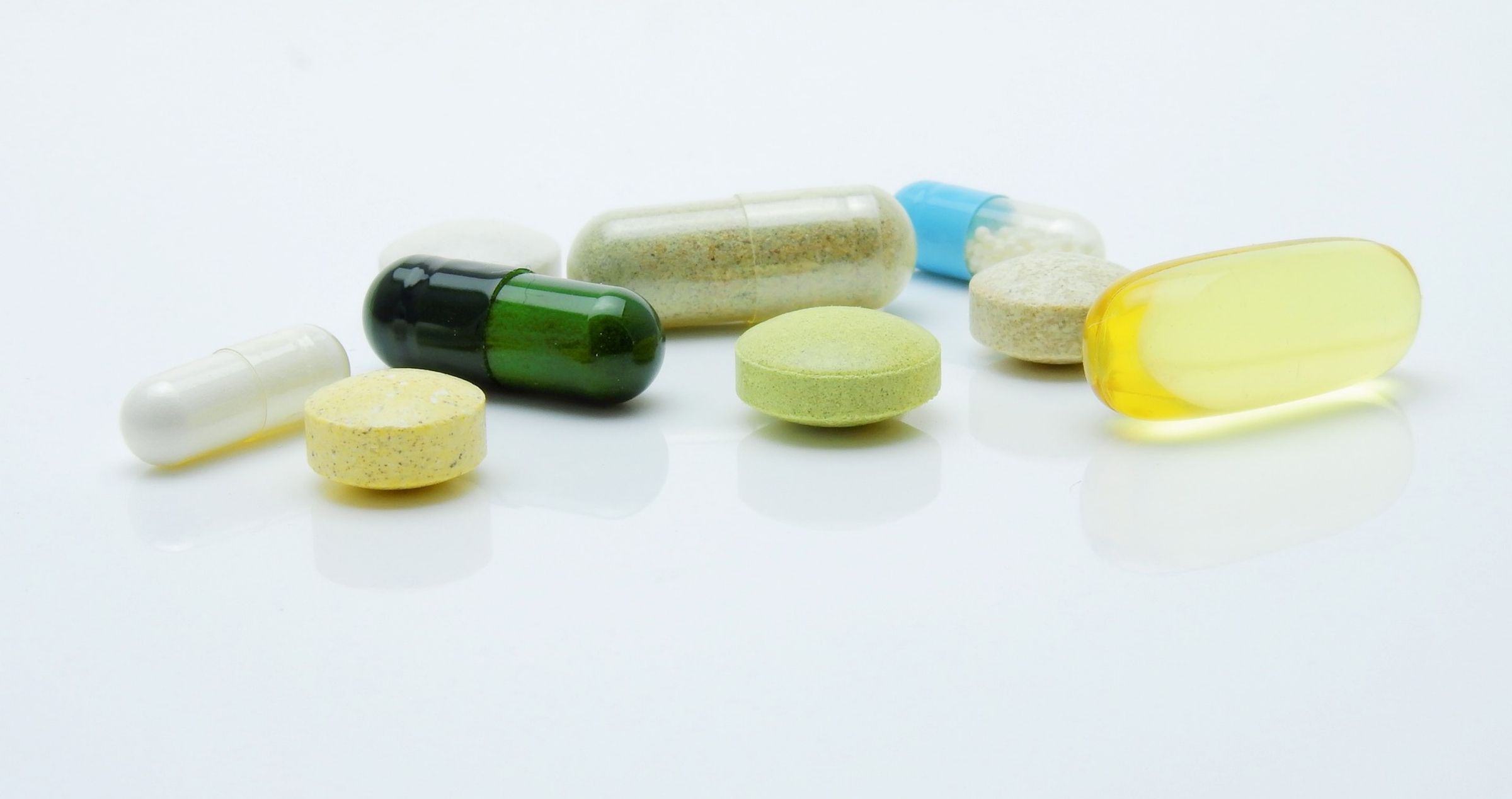 Image of assorted vitamin pills