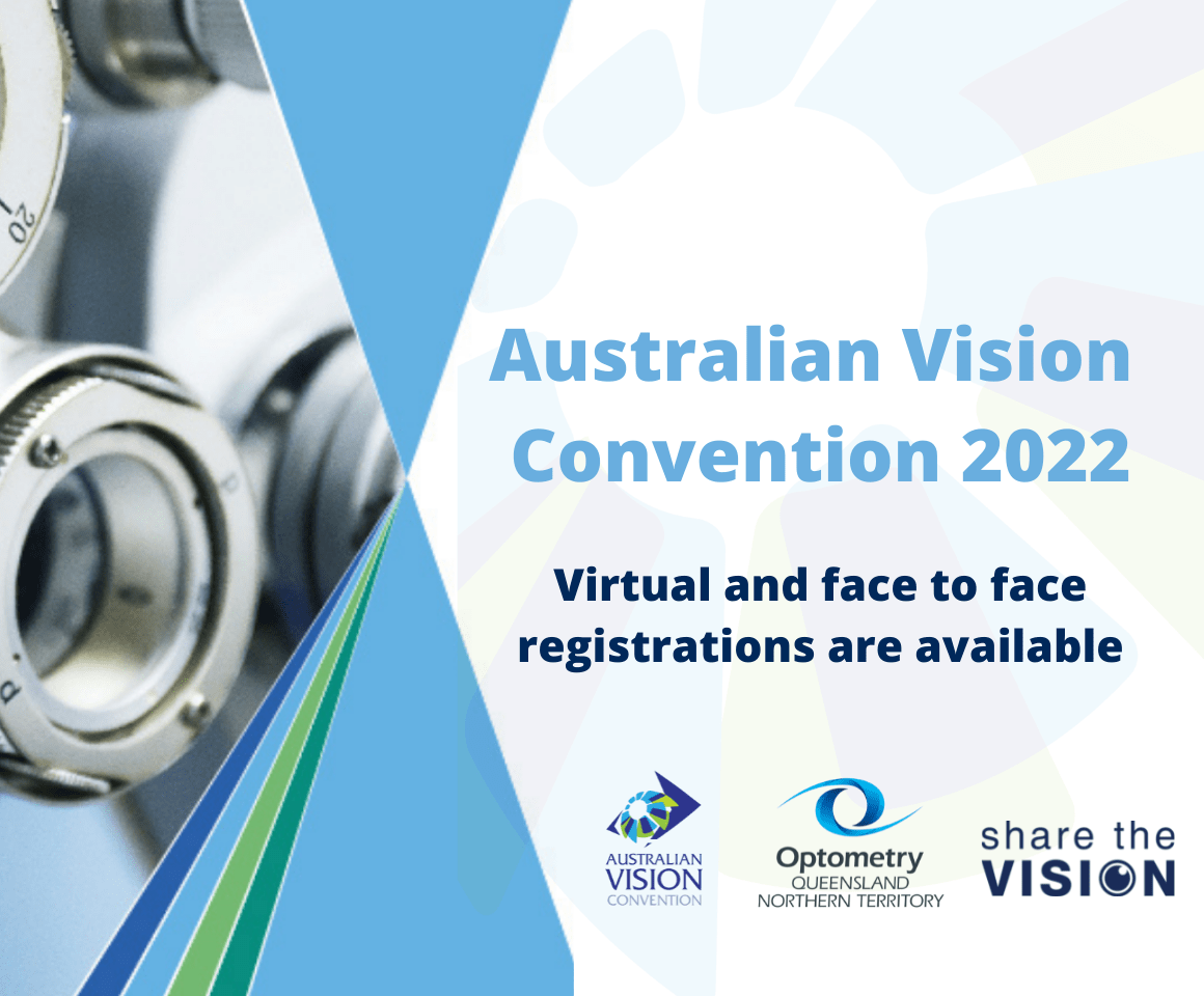 image of Australian Vision Convention 2022 registration ad